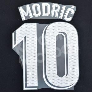 Original Player Issue 2021-22 Real Madrid Away Name Number Set #10 MODRIC Avery