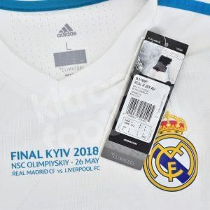 2017-18 Real Madrid Home Shirt Authentic #7 RONALDO Adizero BNWT L Final Champions League 2018 - Image 4