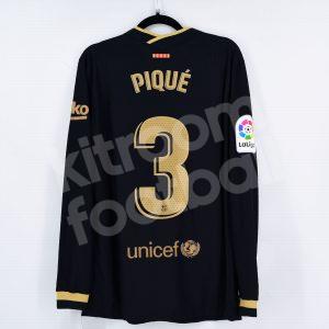2020-21 Barcelona Away Shirt #3 PIQUÉ Player Issue Match Un Worn BNWT XL L/S - Image 1