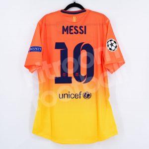 2012-14 Barcelona Away Player Issue Shirt #10 MESSI BNWT XL Champions League - Image 1