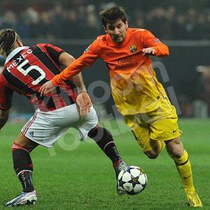 2012-14 Barcelona Away Player Issue Shirt #10 MESSI BNWT XL Champions League - Image 5