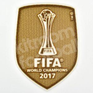 Original Player Issue FIFA 2017 World Champions Patch Badge for Real Madrid