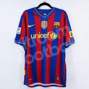 2009-10 Barcelona Home Shirt #9 IBRAHIMOVIC Nike (Excellent) L - Image 3