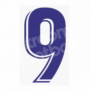 2021-22 Real Madrid Home Number Shorts #9 BENZEMA La Liga Repro