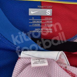 2008-09 Barcelona Home Shirt #10 MESSI (Fair) S - Image 4