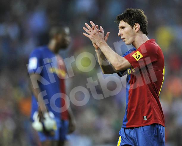 2008-09 Barcelona Home Shirt #10 MESSI (Fair) S – Kitroom Football
