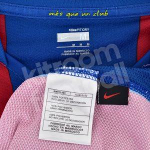 2007-08 Barcelona Home Shirt #19 MESSI Long Sleeves (Excellent) M - Image 4