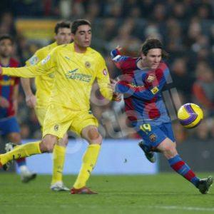 2007-08 Barcelona Home Shirt #19 MESSI Long Sleeves (Excellent) M - Image 5