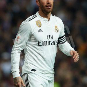 2018-19 Real Madrid Authentic Home Shirt #4 SERGIO RAMOS BNWT L Copa del Rey - Image 5