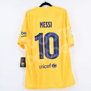 Barcelona Final Copa del Rey 2021 Senyera Shirt #10 MESSI BNWT XL - Image 1