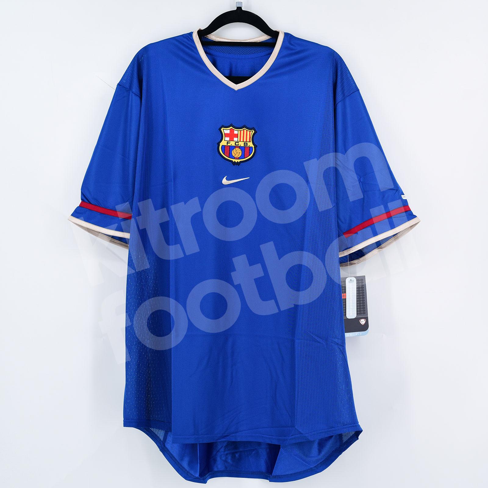 MAGLIA BARCELONA OVERMARS Match Worn Shirt Jersey Camiseta 2001/2002 Coa EUR 999,99 - ES