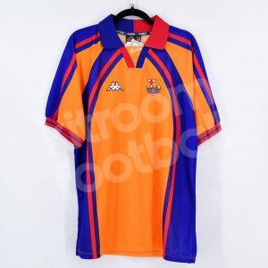 1997-98 Barcelona Away Shirt European Kappa BNWT XL - Image 1