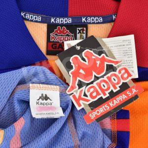 1997-98 Barcelona Away Shirt European Kappa BNWT XL - Image 4