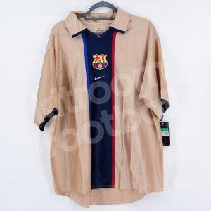 2001-02 Barcelona Away Shirt Player Issue BNWT XL