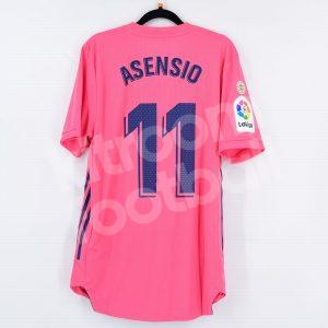 2020-21 Real Madrid Authentic Away Shirt #11 ASENSIO La Liga BNWT M - Image 1