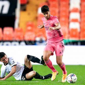 2020-21 Real Madrid Authentic Away Shirt #11 ASENSIO La Liga BNWT M - Image 5