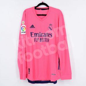 2020-21 Real Madrid Authentic Away Shirt #4 SERGIO RAMOS La Liga BNWT L Long Sleeves - Image 3