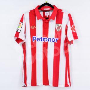 2010-11 Athletic Club Bilbao Home Shirt #15 IRAOLA Match Worn - Image 3