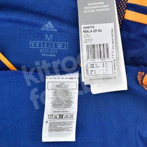 2021-22 Real Madrid Away Match Authentic Shirt #9 BENZEMA Champions League M - Image 4