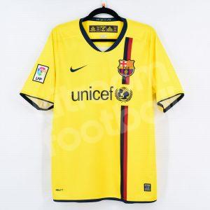 2008-09 Barcelona Away Shirt #8 A. INIESTA Nike (Excellent) M - Image 2