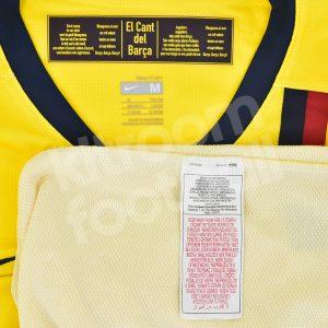 2008-09 Barcelona Away Shirt #8 A. INIESTA Nike (Excellent) M - Image 3