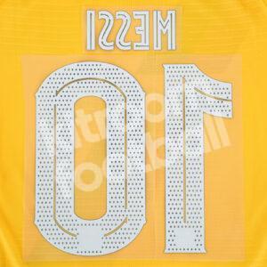 2019-21 Barcelona Away Name Number Set #10 MESSI Cup Repro - Image 3