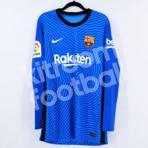 2020-21 Barcelona Player Issue Goalkeeper Shirt #1 TER STEGEN (L) La Liga - Image 3