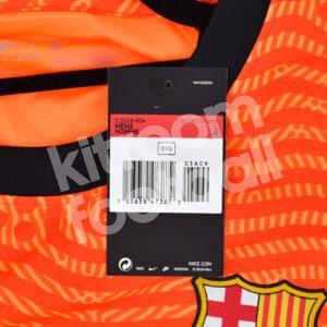 2020-21 Barcelona Goalkeeper Shirt #1 TER STEGEN Player Issue (L) Copa del Rey - Image 4
