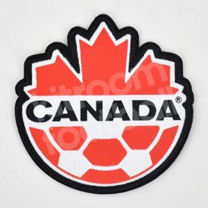 Canada National Soccer Team Crest Badge for Black Shirt - Image 1