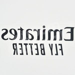 Emirates Fly Better Sponsor Patch White Repro - Image 3