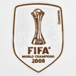 FIFA World Champions 2008 Manchester United Patch Badge Repro