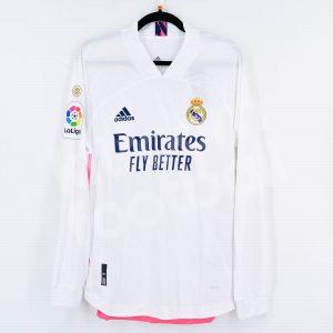 2020-21 Real Madrid Authentic Home Shirt #4 SERGIO RAMOS La Liga BNWT M - Image 2