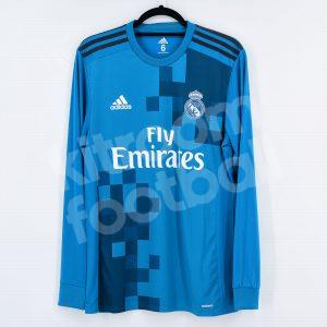 2017-18 Real Madrid Player Issue Third Shirt BNWT Adizero Size 6 Long Sleeves - Image 1