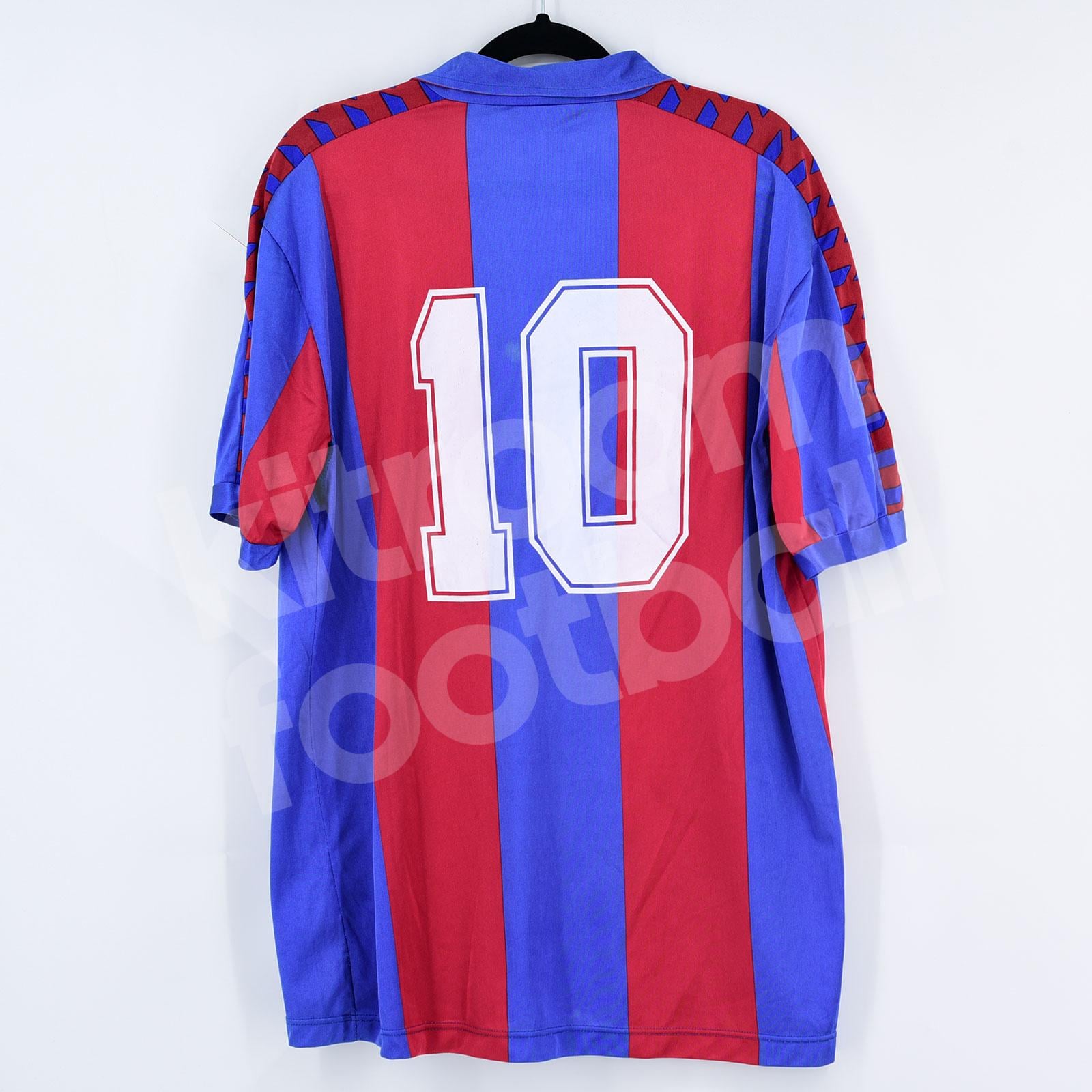 ※値下不可　MEYBA バルセロナ　マラドーナ　80年代 1980s Barcelona Home Shirt Meyba #10 MARADONA (Good) XL – Kitroom