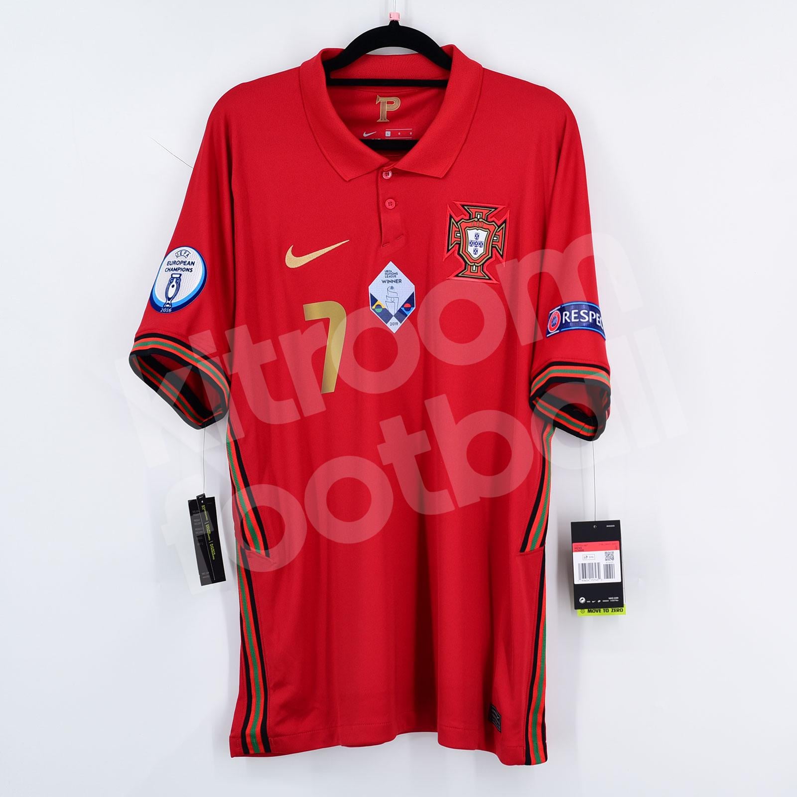 EURO 2020 21 Portugal Home Shirt #7 RONALDO BNWT Nike M – Kitroom