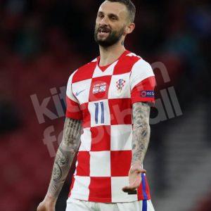 EURO 2020 21 Croatia Home Shirt #11 BROZOVIC BNWT Nike L - Image 5