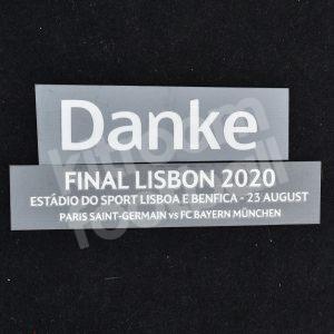 Bayern Munich Final Champions League Lisbon 2020 MDT Danke Patch Repro
