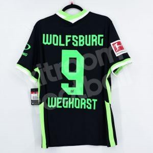 2020-21 Werder Bremen Away Shirt #9 WEGHORST BNWT Nike L