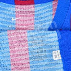 2021-22 Barcelona Home Shirt Signed #25 AUBAMEYANG Match Un Worn Liga - Image 4
