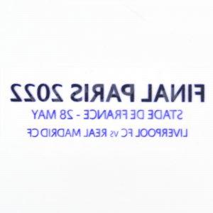 Real Madrid Final Paris Champions League 2022 MDT Match Details Home Patch Repro - Image 3