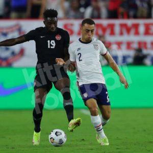 2021-22 Canada Away Shirt #19 DAVIES Qatar FIFA World Cup 2022 Qualifiers - Image 4