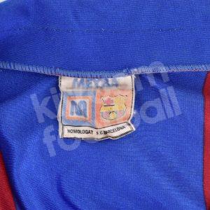 1980s Barcelona Home Shirt Meyba #10 MARADONA (Excellent) L - Image 4