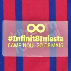 2017-18 Barcelona Infinit Iniesta Match Details MDT Repro