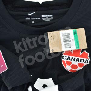 2021-22 Canada Away Shirt #19 DAVIES XL Black Qatar FIFA World Cup 2022 Qualifiers - Image 4