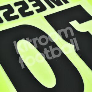 2005-06 Barcelona Away Name Number Set #30 MESSI Repro - Image 4