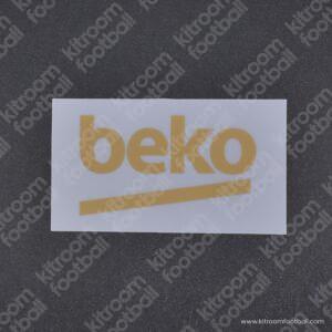 2020-21 Barcelona Beko Gold Sponsor Patch Parche Repro