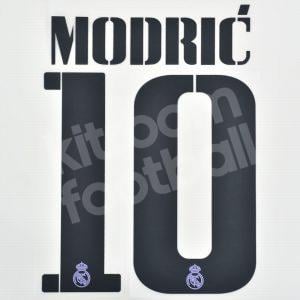 2022-23 Real Madrid Home Name Set #10 MODRIC Cup Version Repro