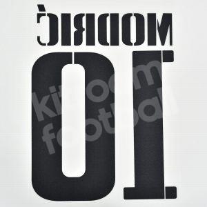 2022-23 Real Madrid Home Name Set #10 MODRIC Cup Version Repro - Image 3