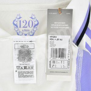 2022-23 Real Madrid Home Match Authentic Shirt BNWT XL - Image 4