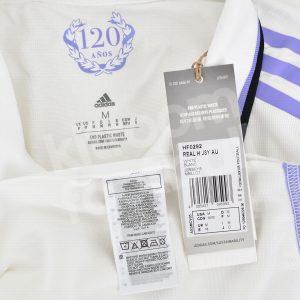 2022-23 Real Madrid Home Match Authentic Shirt BNWT M - Image 4